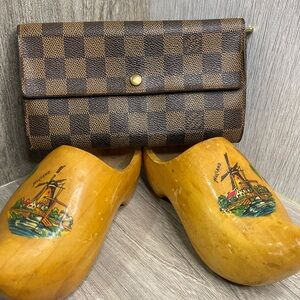 LOUIS VUITTON Damier Long Wallet